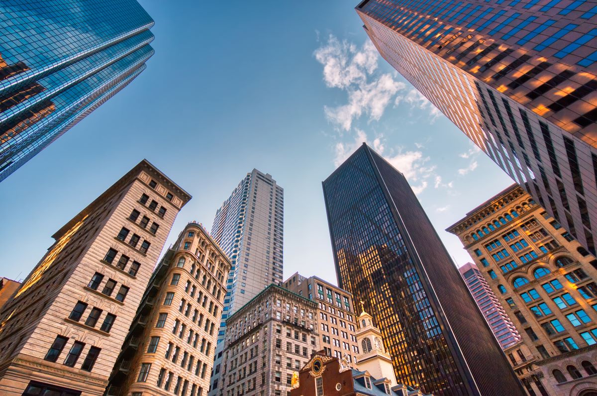 Boston downtown financial district